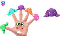 Learn Colors for Children Smash Frog Finger Family Song _ Animal Finger Famil