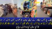 Pakistani Traffic Warden RISKS his LIFE to stop a fast moving truck