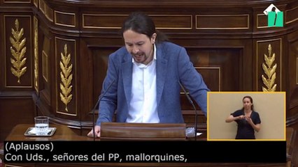 Pablo Iglesias llama "formenterencos" a los habitantes de Formentera