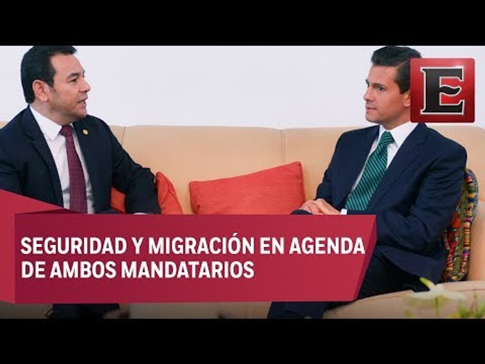 Peña Nieto viaja a Guatemala para reafirmar lazos