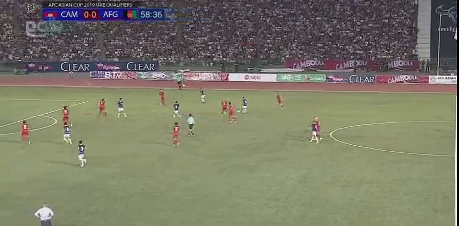 Cambodia - Afghanistan 1-0