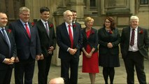 Corbyn welcomes new Scottish Labour MPs to Westminster