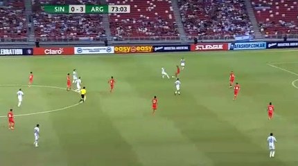 0-4 Leandro Paredes  Goal HD - Singapore vs Argentina 13.06.2017 HD