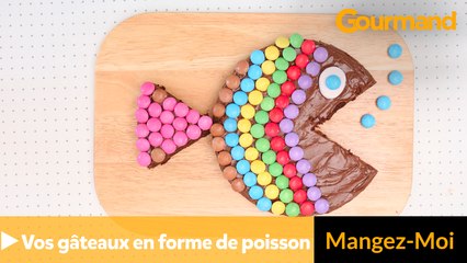 Décorez vos gâteaux en forme de poisson ; )
