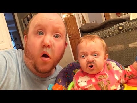 Dad Goes Too Far With Creepy Face Swaps