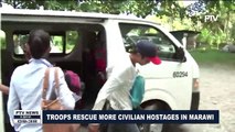 Troops rescue more civilian hostages in Marawi