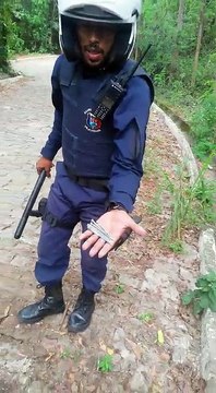 Guardas de Vila Velha descobrem prego enterrados para furar pneus de carros