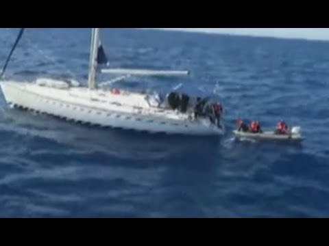 Vieste (FG) - Migranti, arrestati tre scafisti ucraini (13.06.17)