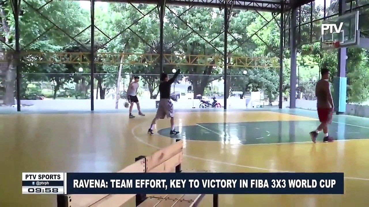 SPORTS NEWS | Ravena: Team effort, key to victory in Fiba 3x3 World Cup