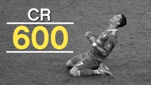 Cristiano Ronaldo reaches 600 career goals