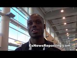 boxing star johnny franklin on training with the band camp and adrien broner EsNews