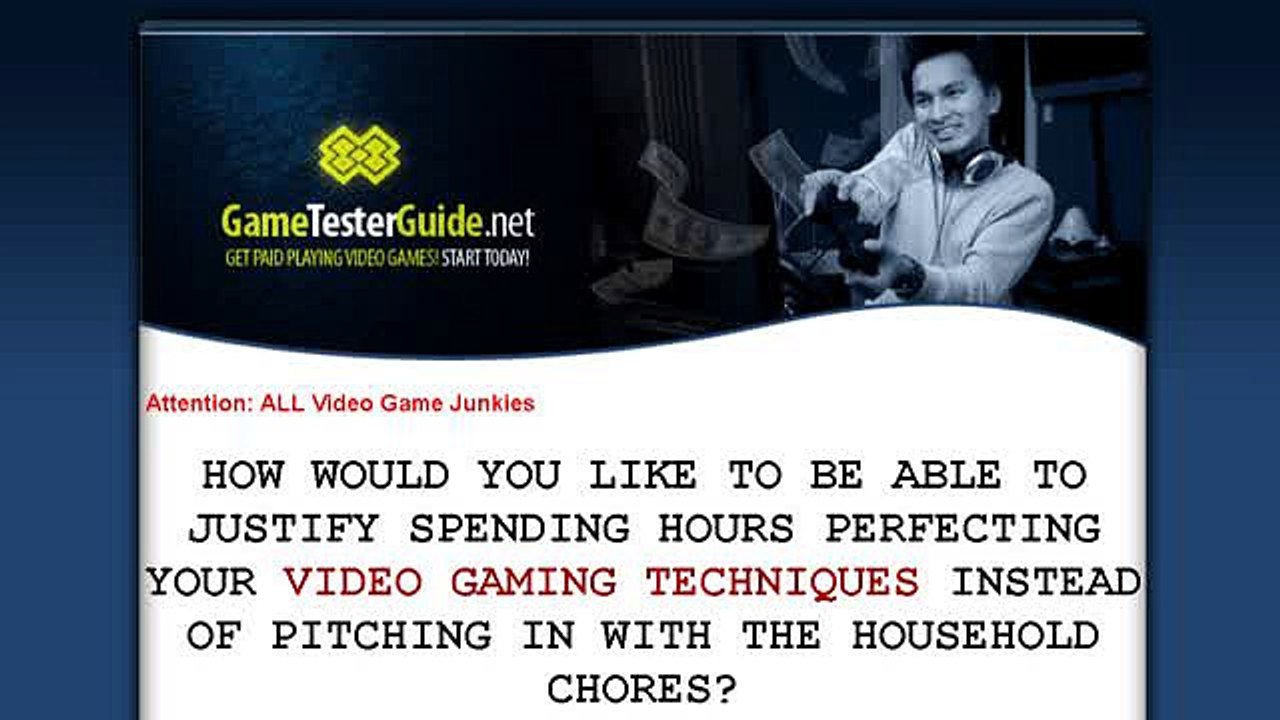 Video Game Testing Jobs