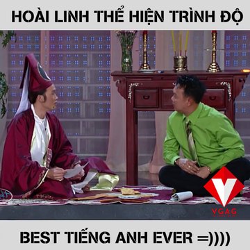 Cười không nhặt được mồm khi thầy tế Hoài Linh đọc sớ bằng tiếng Anh