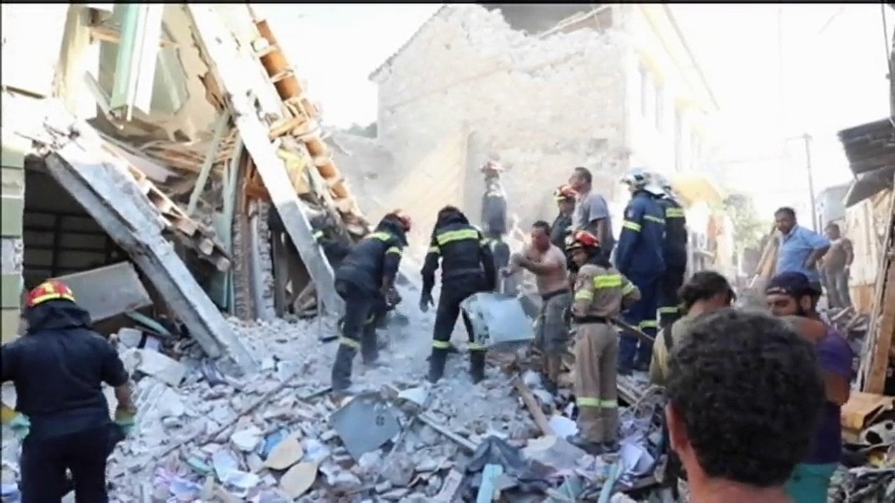 Grèce : un séisme ravage l'île de Lesbos