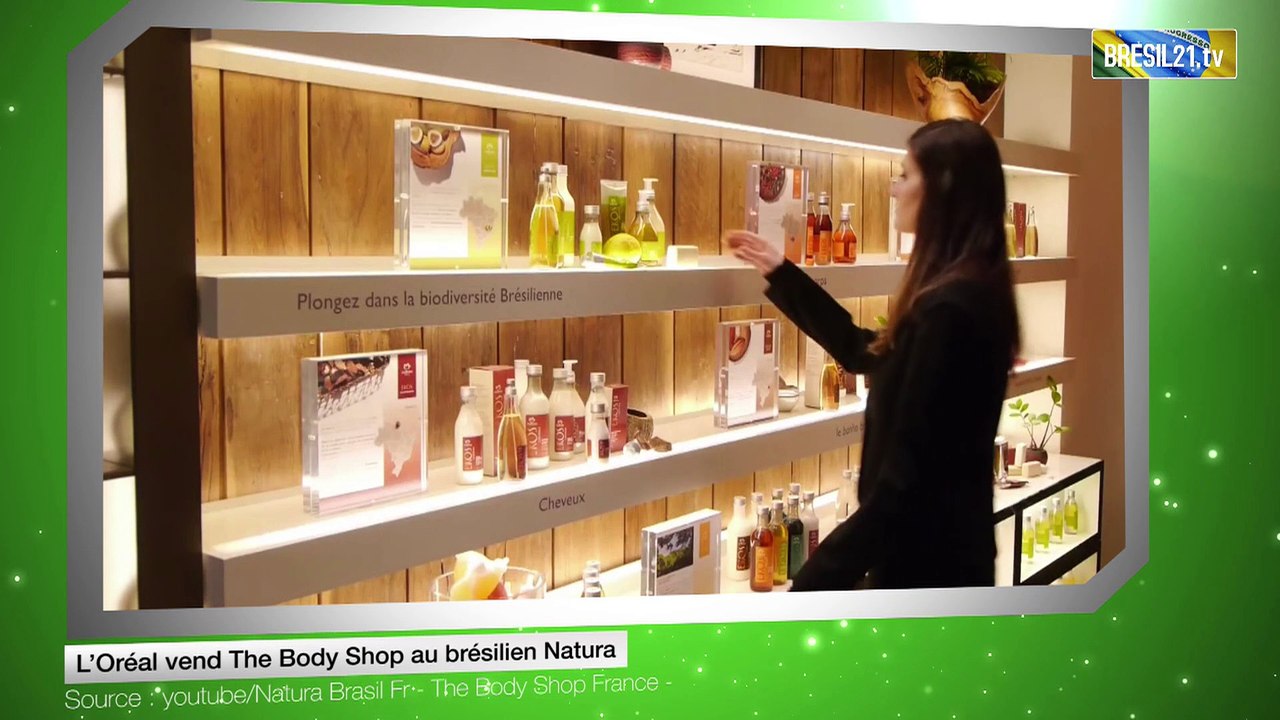 L’Oréal vend The Body Shop au brésilien Natura