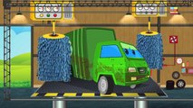 Police Van | Car Wash | Childrens Cartoon | Street Vehicles | Video For Kids