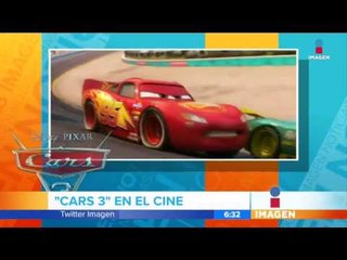 Llega "Cars 3" al cine | Imagen Noticias con Francisco Zea