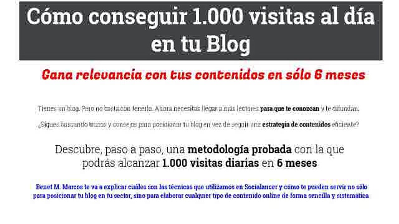 Gana Dinero Y Visitas Con Tu Blog