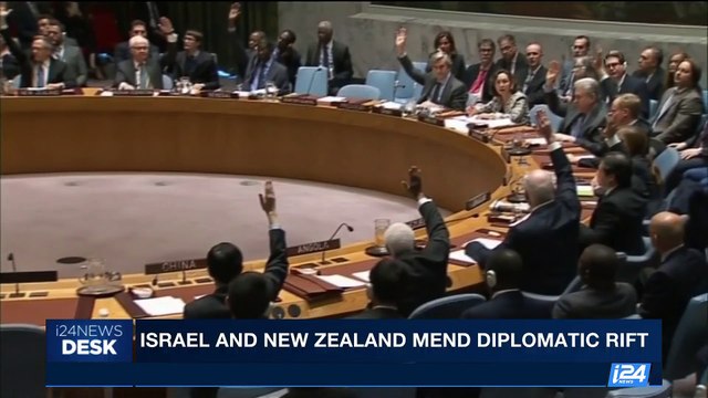 i24NEWS DESK | Israel and New Zealand mend diplomatic rift | Tuesday, June 13th 2017