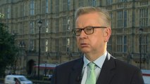 Michael Gove dismisses talk of UK remaining in the Single Market