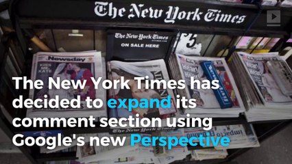 The New York Times expanding comment section with Google's AI