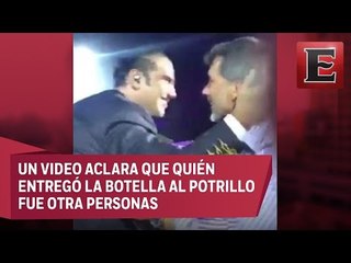 Culpan a Sergio Mayer de dar tequila rosa a Alejandro Fernández