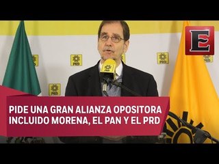 Basave llama a un gran frente contra el PRI en 2018