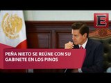 Enrique Peña Nieto se reúne con su gabinete