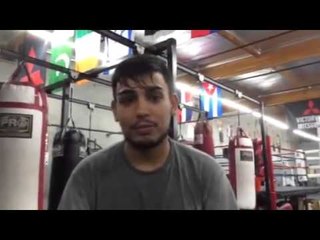 uzi clips on visiting amir khan in camp - EsNews boxing