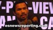 manny pacquiao after his fight wants floyd mayweather next EsNews