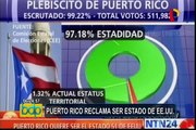 Puerto Rico vota a favor de convertirse en estado 51 de EEUU