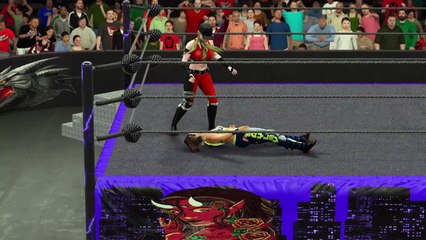 WWE 2K17 bayley v sonya blade