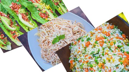 3 Delicious and Easy  Raw Vegan Dinner Recipes