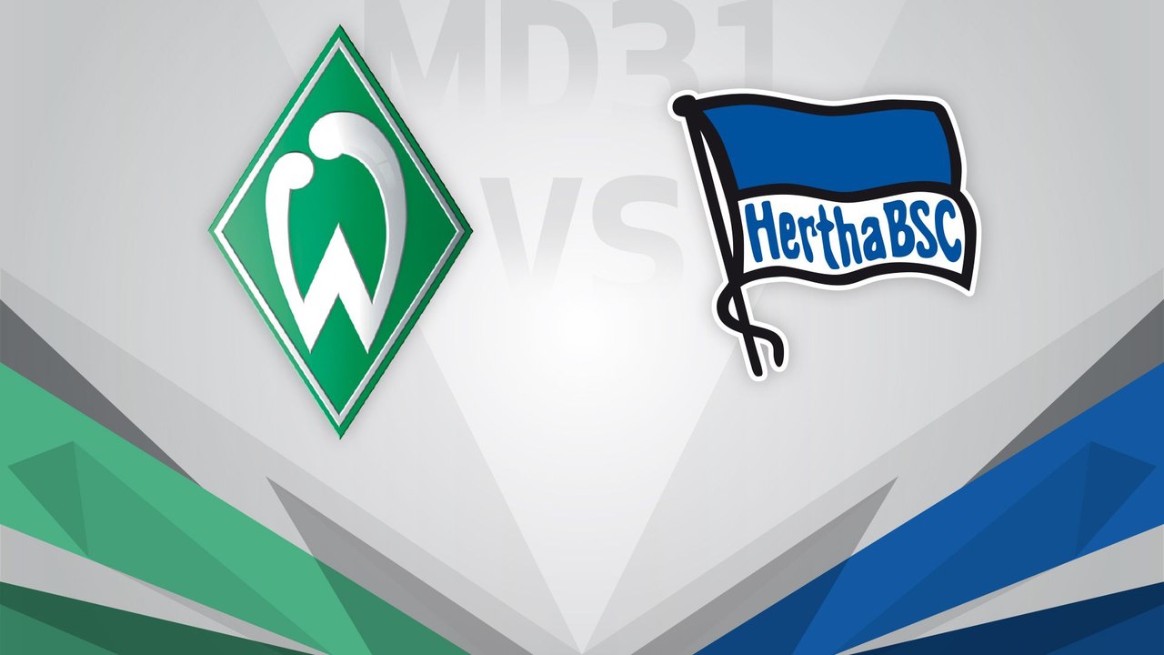 31tes Liga Werder Bremen - Herta BSC