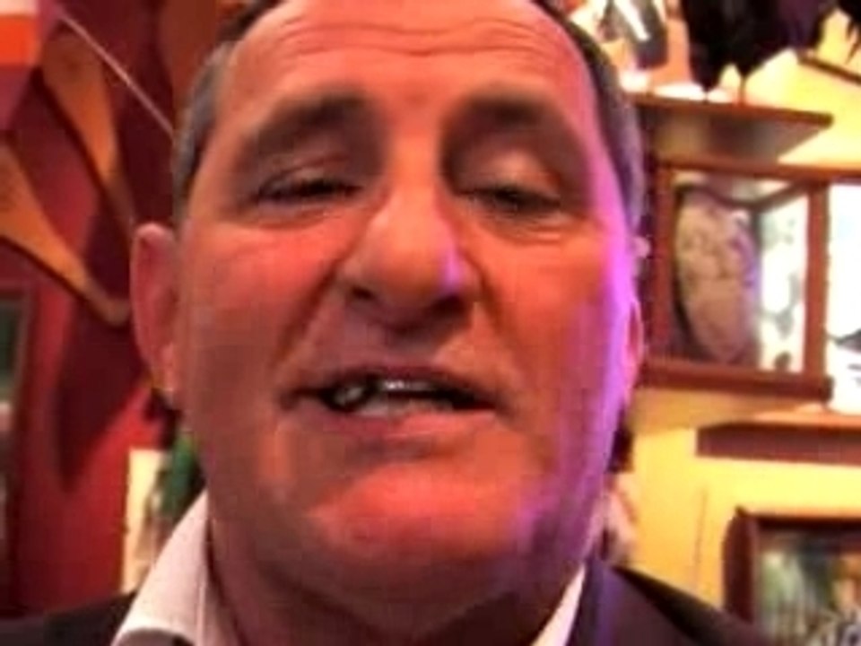 Café des Sports / Rugby 2007 Gérard Vila, ancien joueur