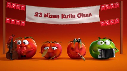 Tatlı Domatesler - 23 Nisan Cocuk Bayramı Şarkısı