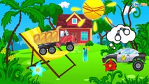 Kamyon - Akıllı arabalar - Kamyonlar çocuklar - Eğitici Çizgi Filmi - Animasyon video Bölüm 2,Çocuklar için çizgi filmler izle 2017