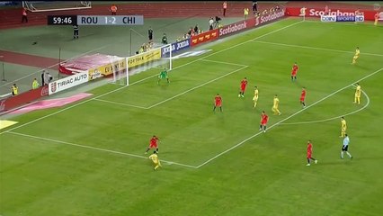 Nicolae Stanciu Amazing Goal Romania 2 - 2 Chile 13/06/2017