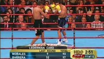 Greatest Rounds In Boxing - Marco Antonio Barrera vs Erik Morales 3, Round 11 - In HD
