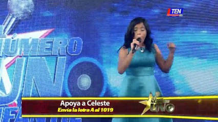 Celeste sorprende cantando en inglés