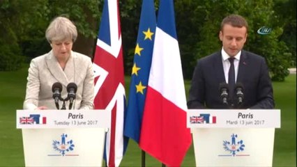 Macron ile May, Fransa ile İngiltere'nin Ortak Hedeflerini Açıkladı- Brexit Sonrası da Avrupa'nın...