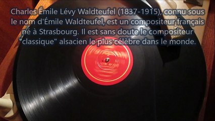 Pluie d'or / Goldregen op.160 - Waldteufel (78t Parlophone Je disque je veux)