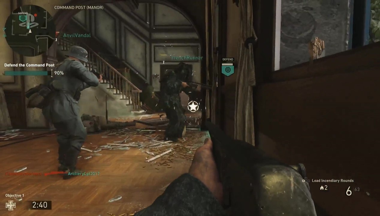 Call of Duty: World War II - Zombies, Beta Info & Multiplayer Gameplay [1080p 60FPS HD]