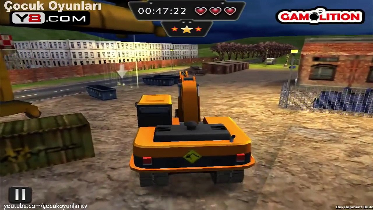 Kepçe Çizgi Film Oyunu - Kepçe Park Etme Oyunları 16-24 bölüm,Çocuklar için çizgi filmler izle 2017