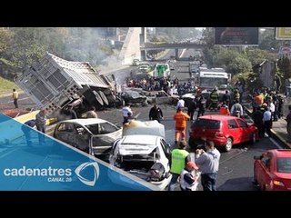 Muertos por accidentes en carretera México - Cuernavaca