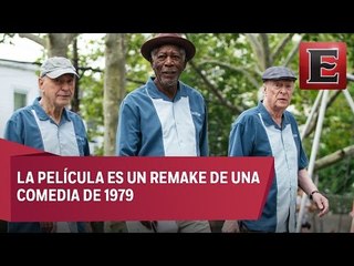 Freeman y Caine planean un gran atraco en “Un golpe con estilo”