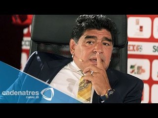 Blatter tiene que irse de la FIFA: Maradona