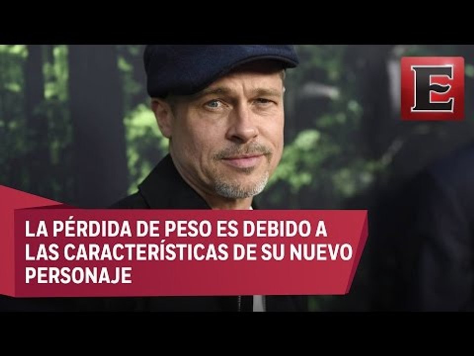 Brad Pitt pierde peso por proyecto de cine