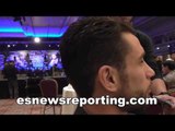 chris algieri on sparring UFC stars and mma vs boxing EsNews
