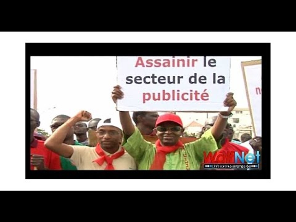 Marche des acteurs de la Presse: Sidi Lamine NIASS de la partie